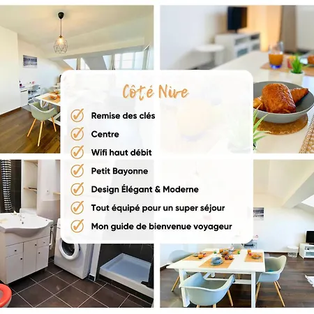 Apartment Cote Nive - Spacieux - Centre - Bord De Nive